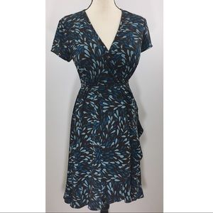 Business Casual Wrap Dress